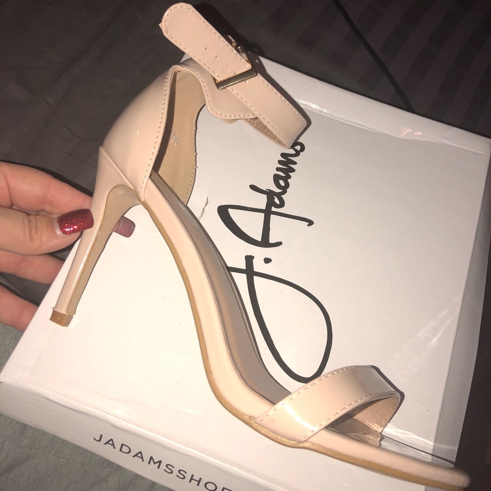 J. Adams Nude Heel Size 11